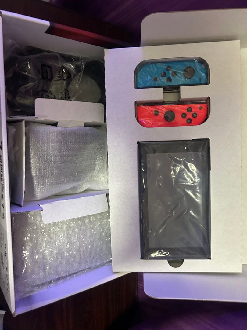 Nintendo Switch 初期型ネオン 【付属品あり&SD256GB付】