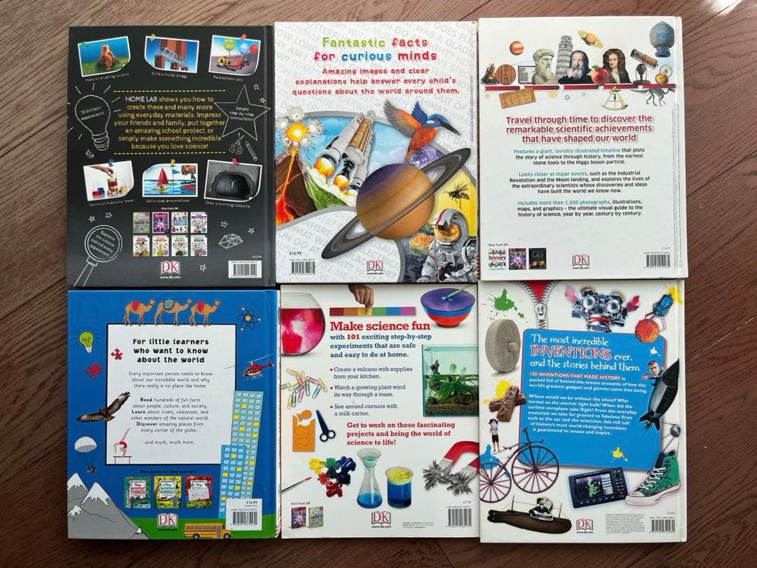 子供向け科学本6冊セット 洋書