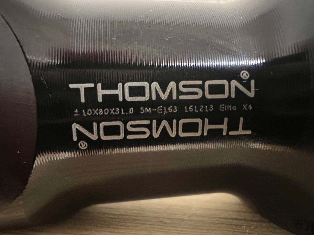 THOMSON Elite X4 Stem 10° 80ｍｍ