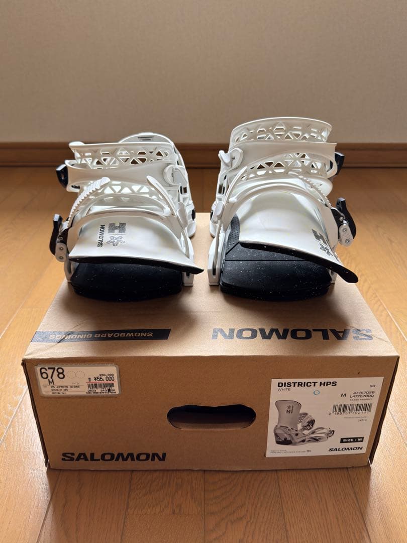 【新品未使用】SALOMON HPS TAKA EP+DISTRICT HPS
