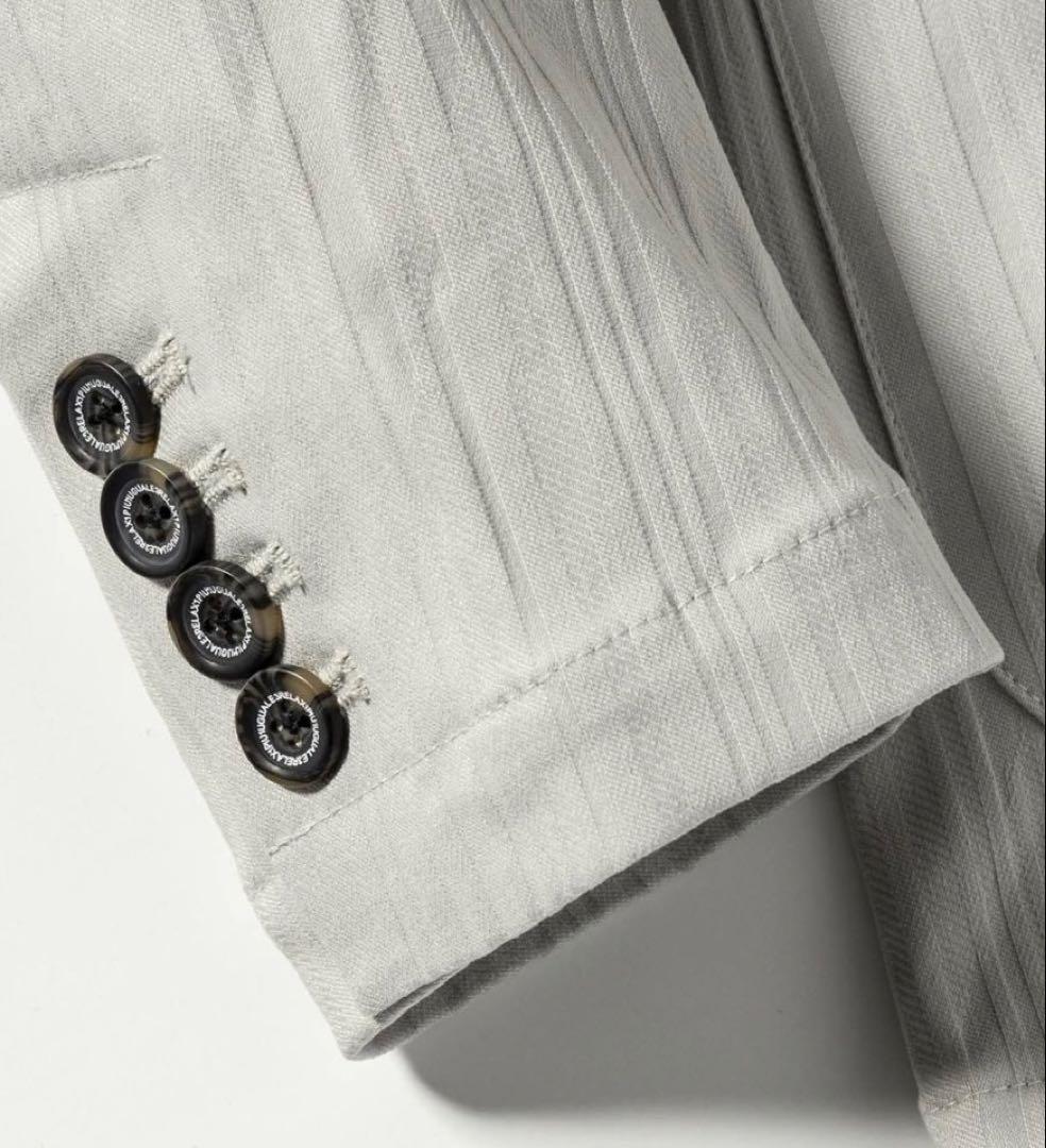 ウノピゥウノウグァーレトレ リラックスストライプジャガードジャケット