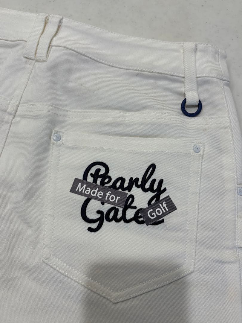 パーリーゲイツ　スカート　ホワイト　サイズ1