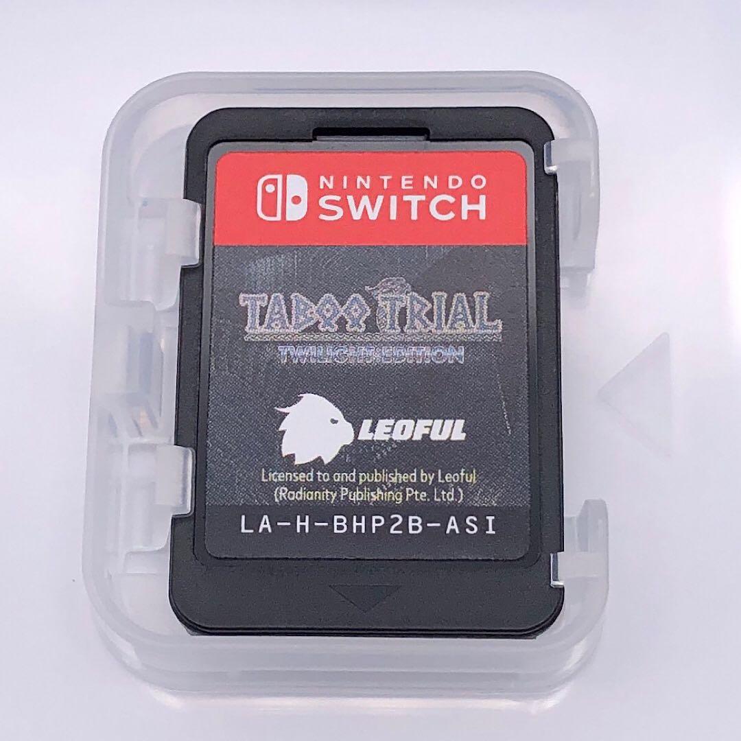 Taboo Trial タブートライアル 禁忌の試練 switch スイッチ