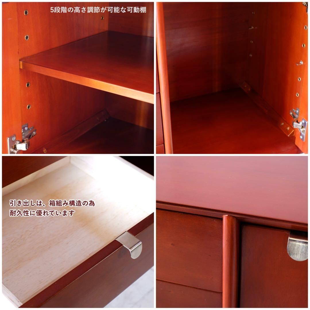 D 新品 160cm リビングボード キャビネット 北欧 ホテル仕様 収納