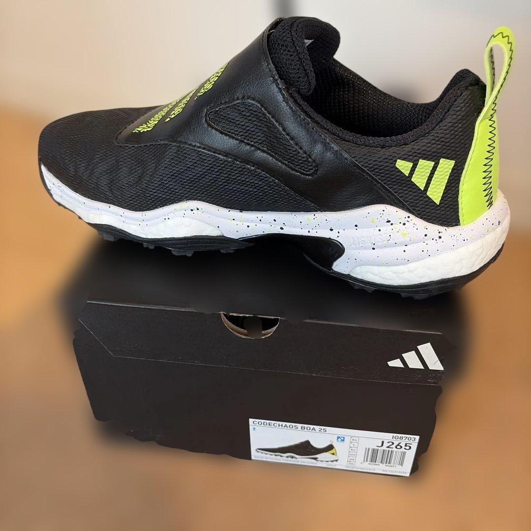 アディダスコードカオス25ボアNKZ93 IG8703 26.5 使用2時間