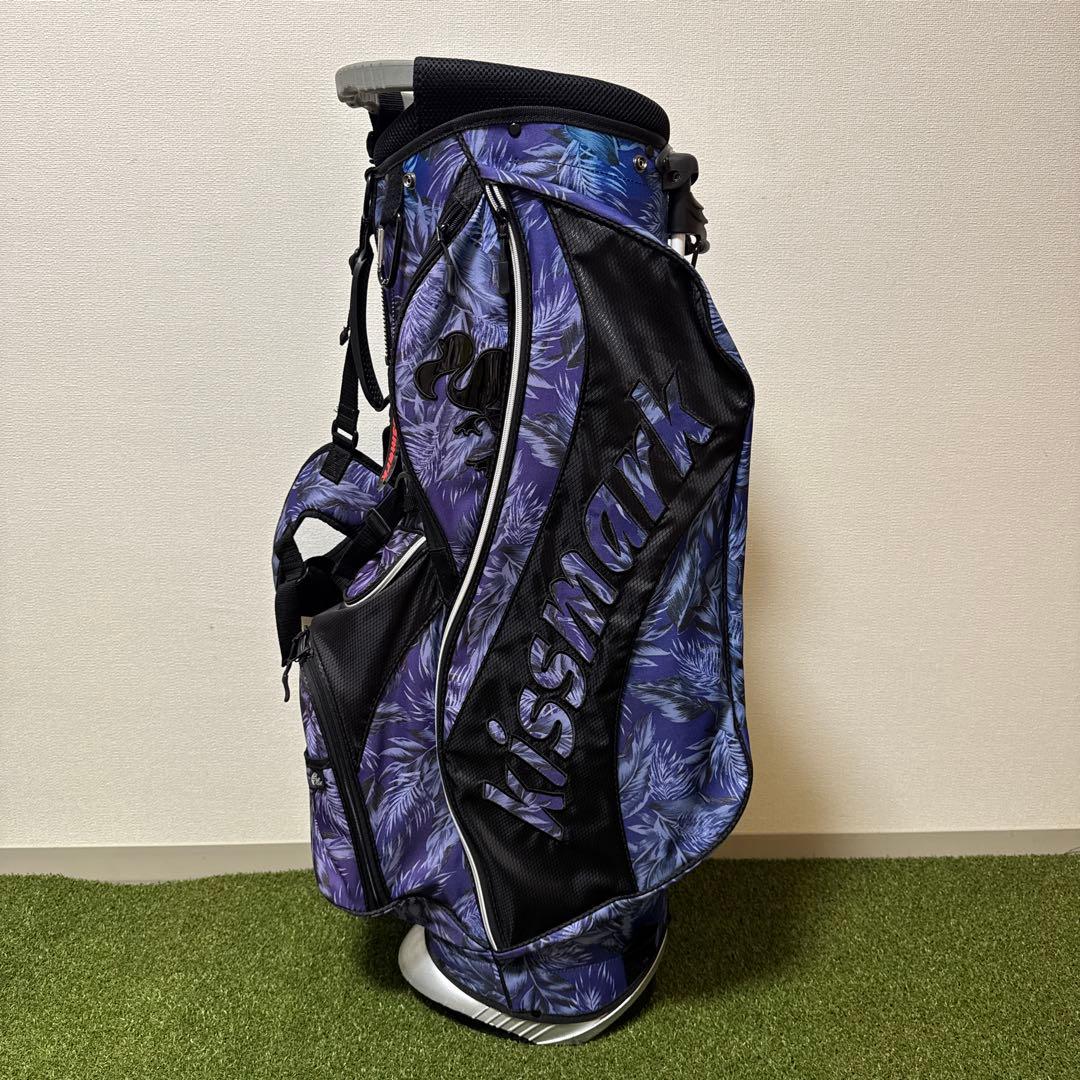 Kissmark キスマーク ゴルフ スタンド式 キャディバッグ ゴルフバッグ