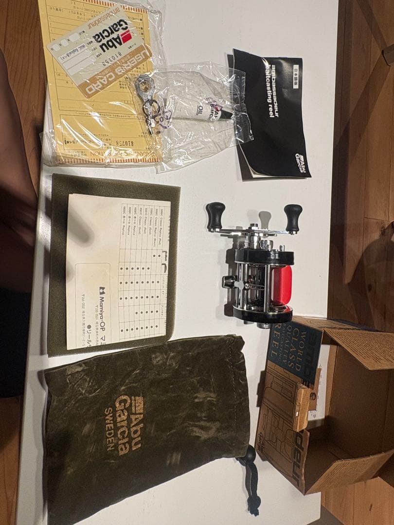 デッドストック品　アンバサダー　6600c 赤ベロ