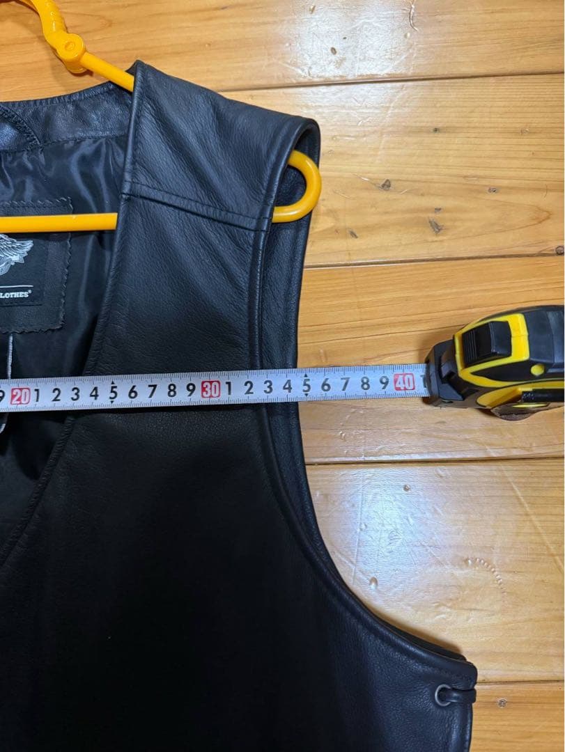 Harley Davidson レザー ベスト ハーレーダビットソン