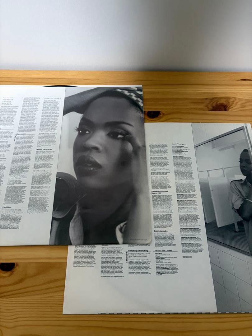 ＵＳオリジナル盤『ミスエデュケーション』ローリンヒル ２枚組アナログ盤