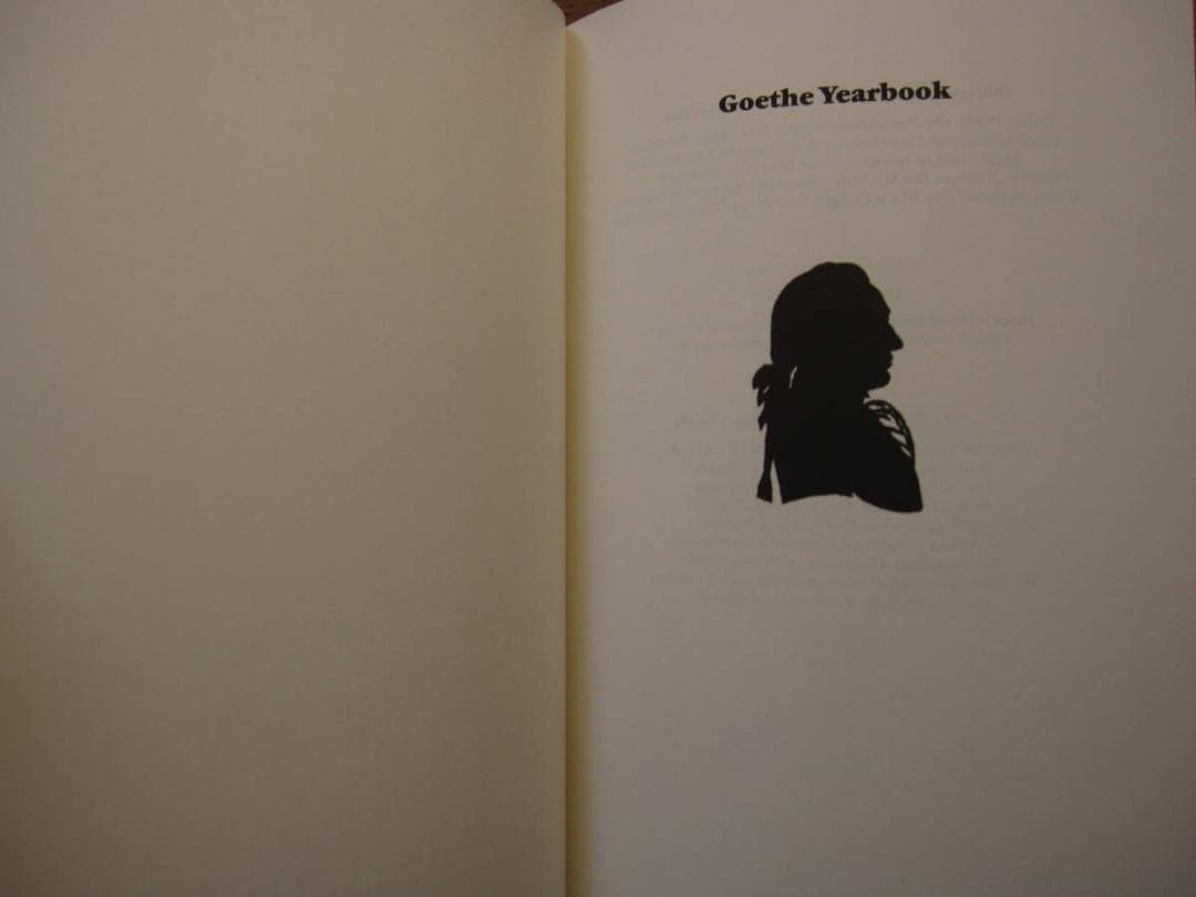 Goethe Yearbook　ゲーテ年鑑