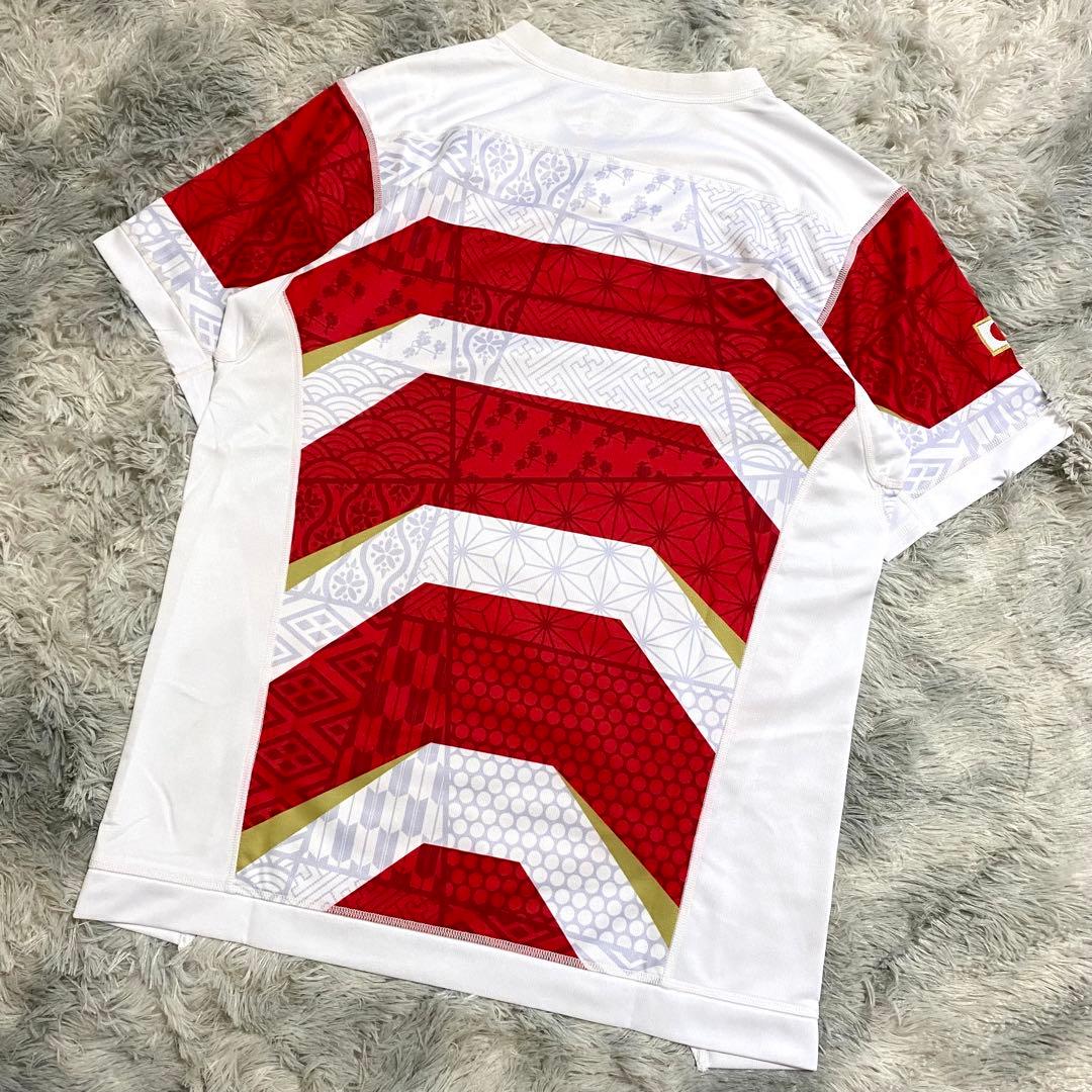 新品　カンタベリー　日本代表　ユニフォーム　ゲームシャツ　W杯　刺繍　S