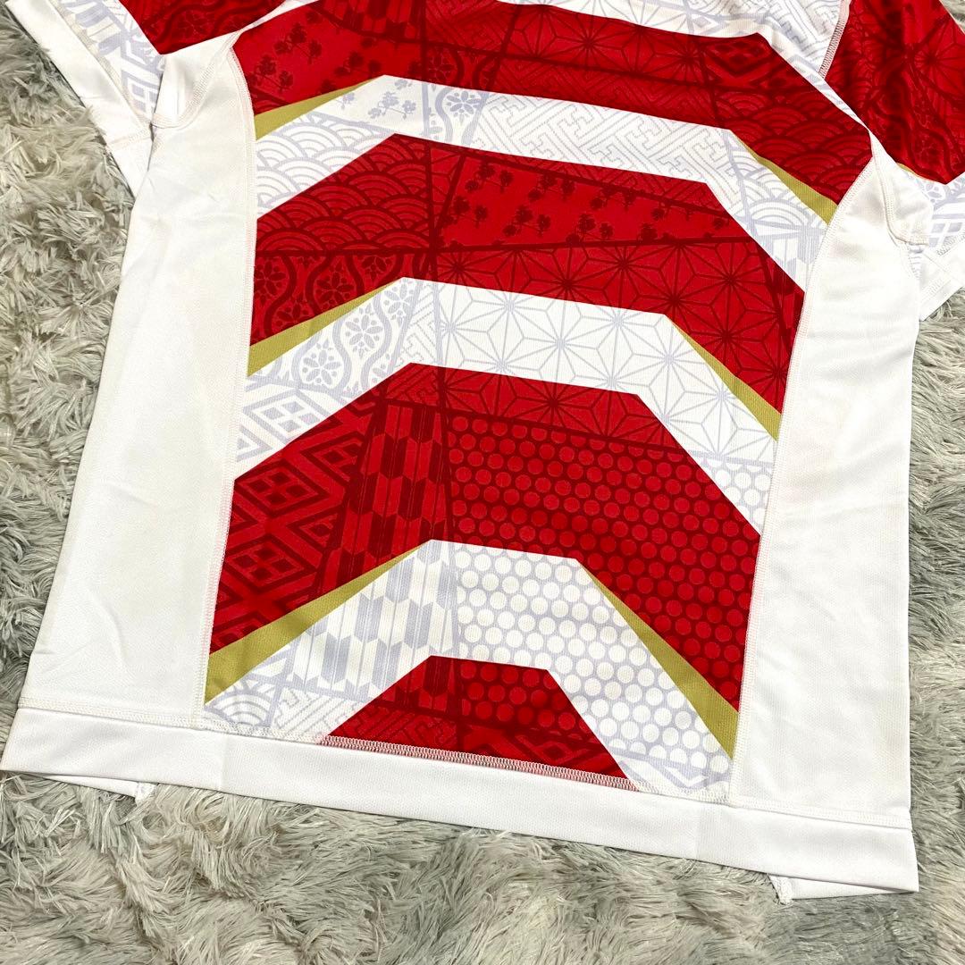 新品　カンタベリー　日本代表　ユニフォーム　ゲームシャツ　W杯　刺繍　S