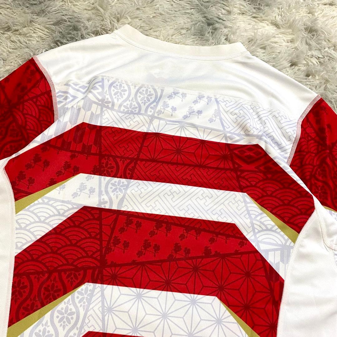 新品　カンタベリー　日本代表　ユニフォーム　ゲームシャツ　W杯　刺繍　S