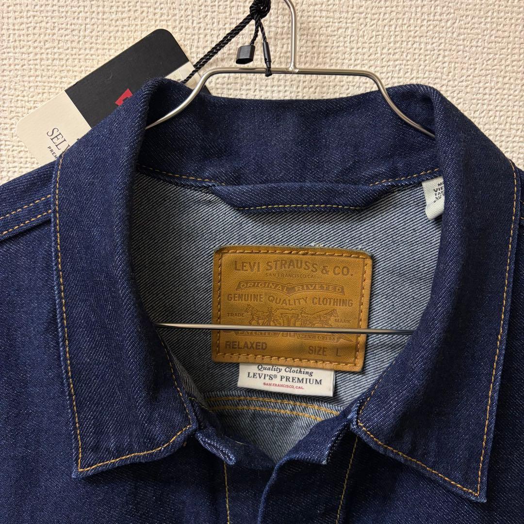 リーバイス　TYPEⅡトラッカージャケット　セカンド　リンス　L