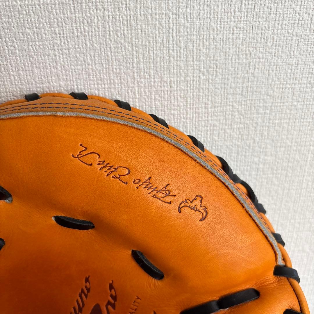 ミズノプロ　軟式用　キャッチャーミット　定価36,300円　SAKEBI