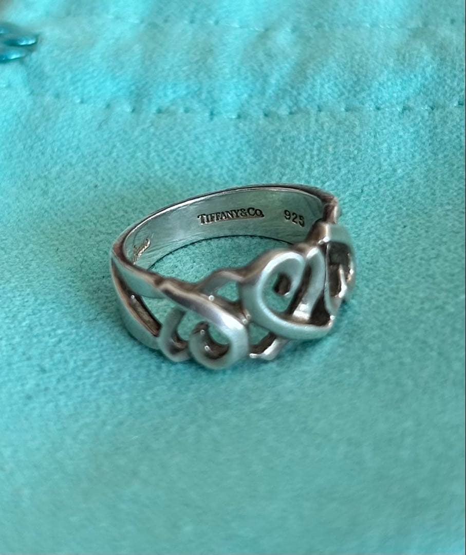 c*e様 Tiffany & Co. トリプルラビングハートリング 10号