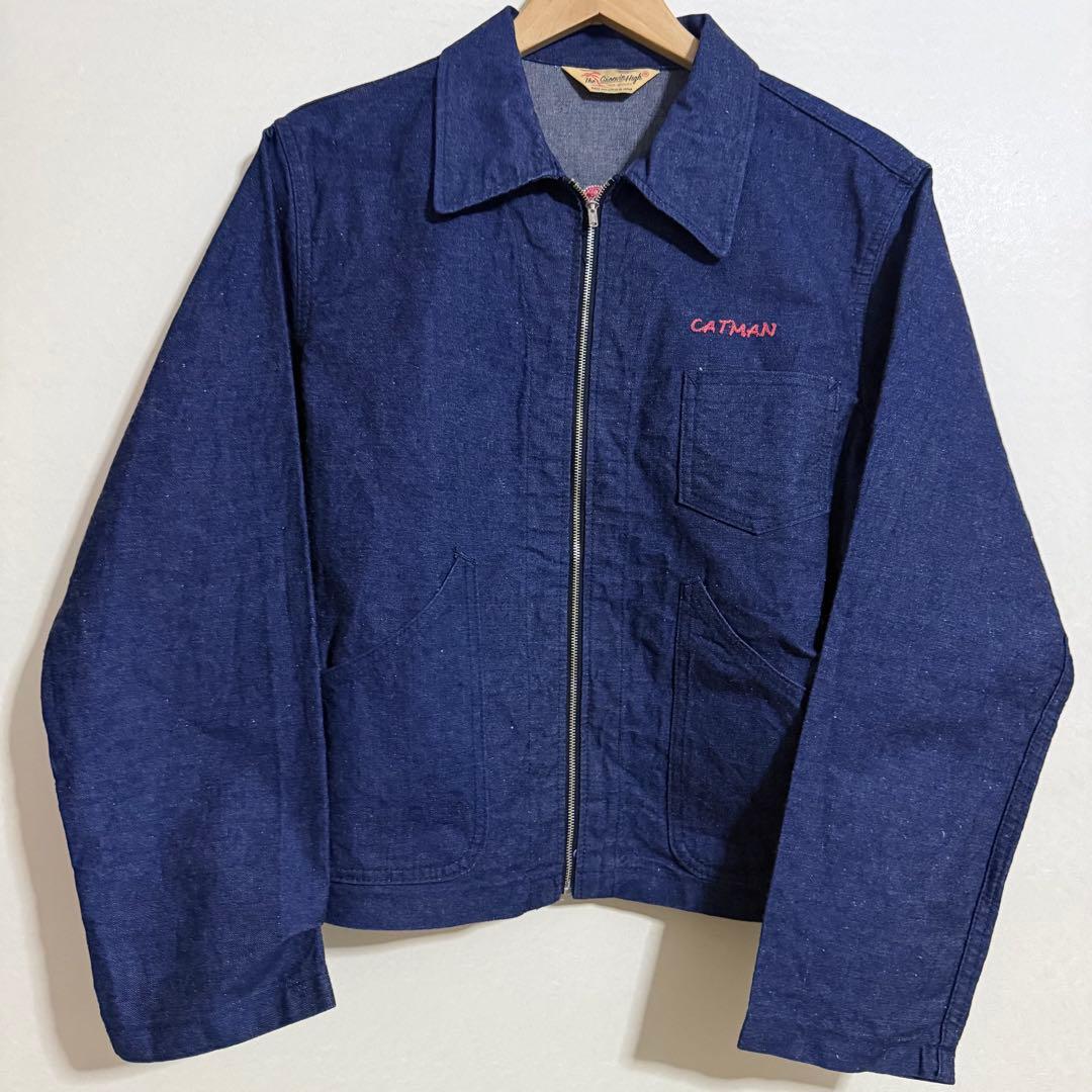 グルービン ハイ BOB CAT M.C. デニムキャットマン