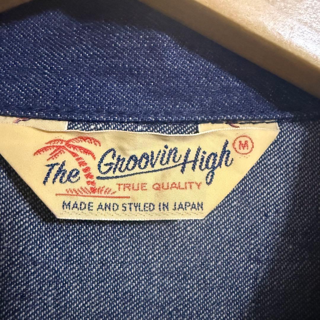 グルービン ハイ BOB CAT M.C. デニムキャットマン