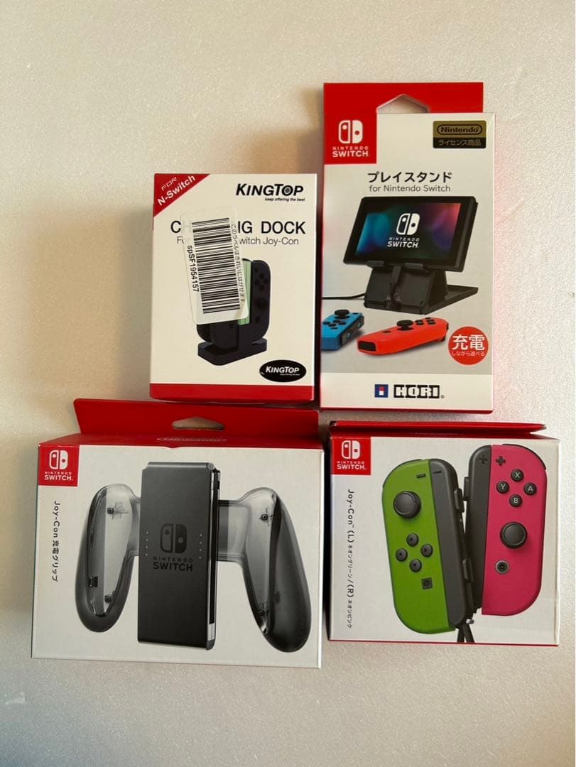 Nintendo Switch（ネオンブルー/ネオンレッド ）本体セット＋その他