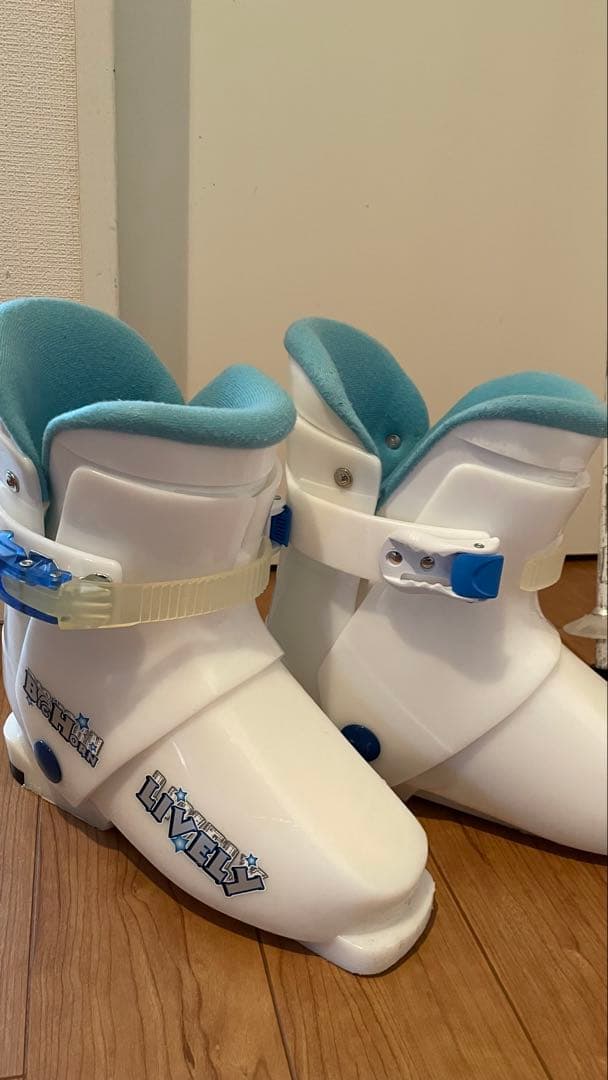 値下げしました。 子供用スキー　4点セット　ジュニア　120cm