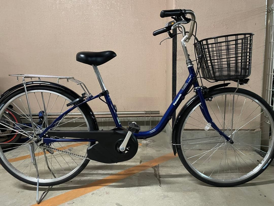 美品パナソニック 電動アシスト自転車 変速なし 12Ah BE-FY612V2