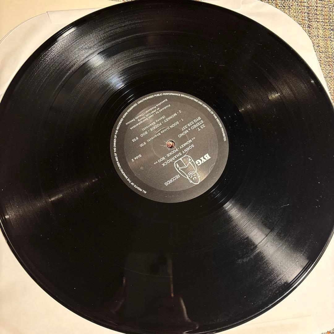 洋楽 sonny sharrock monkey-pockie-boo LP