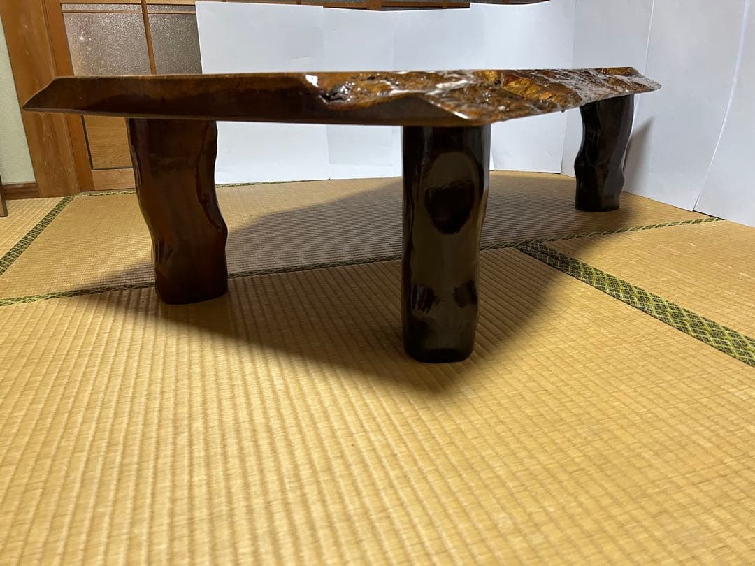 屋久杉　一枚板　ローテーブル