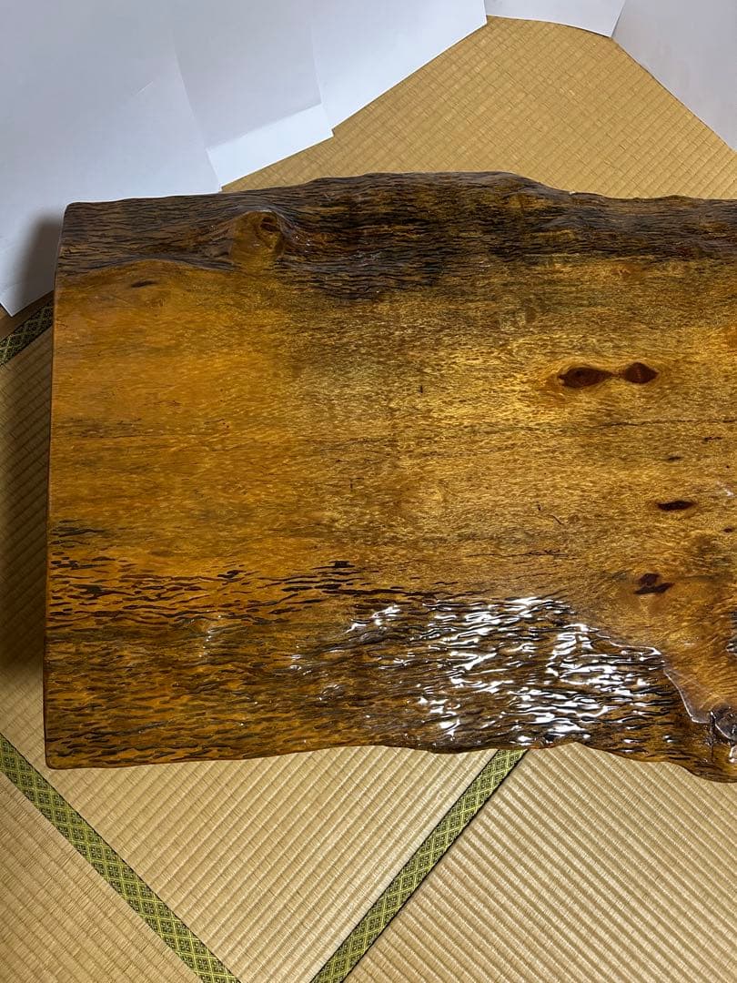 屋久杉　一枚板　ローテーブル