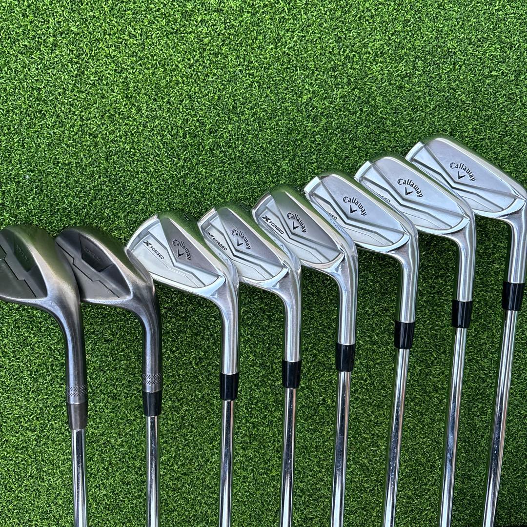 キャロウェイ X FORGED 2024 アイアンセット　ウェッジ　2本
