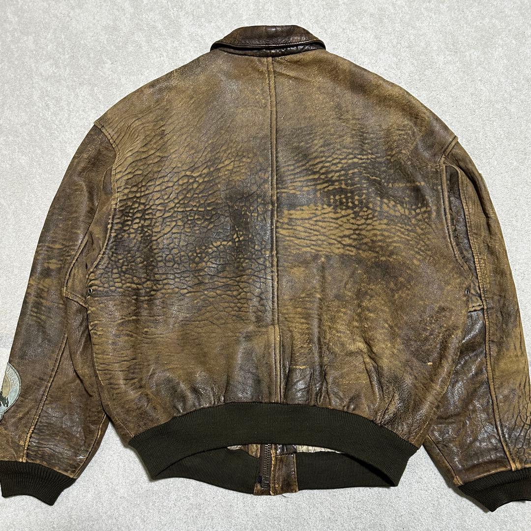 専用★L✨️ A-2 US ARMY AIR FROCE フライトジャケット レザ