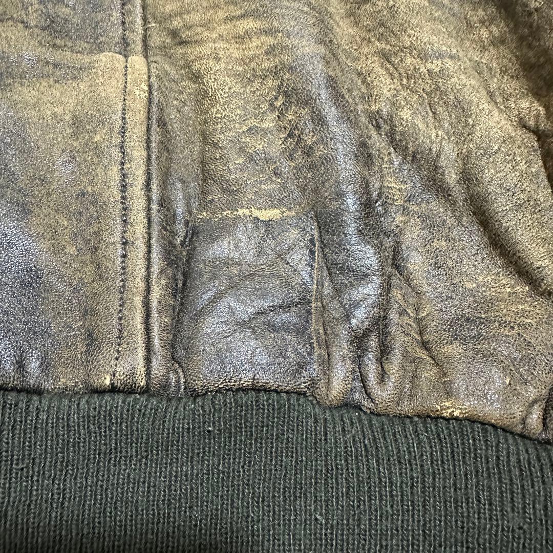 専用★L✨️ A-2 US ARMY AIR FROCE フライトジャケット レザ