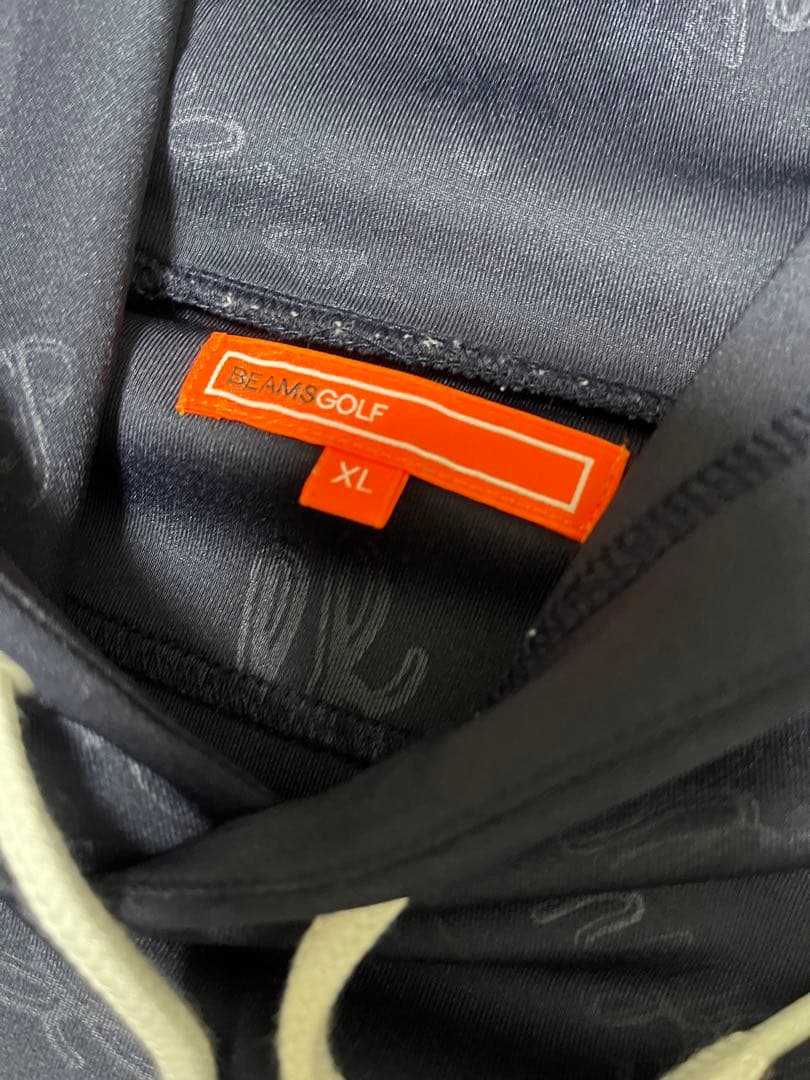 ビームスゴルフ BEAMSGOLF クロノグラフ ロゴパーカー XL