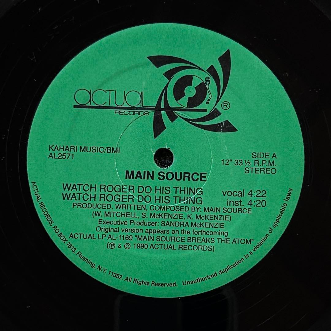 Main Source Large Professor レコード 12\" LP
