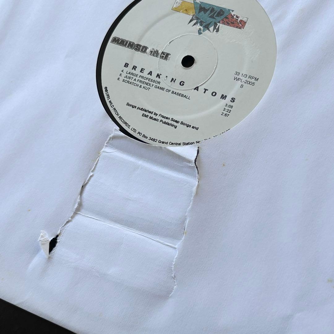 Main Source Large Professor レコード 12\" LP