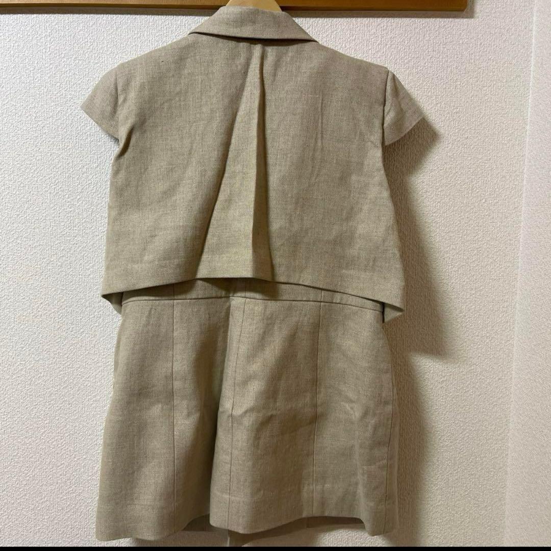 TTECHI （ティーチ） ワッフジレワッシャー加工ジレ