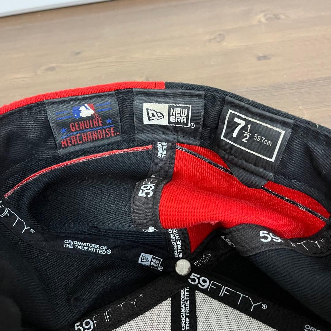 希少デザイン✴︎NEW ERA シンシナティ・レッズ 59FIFTY キャップ