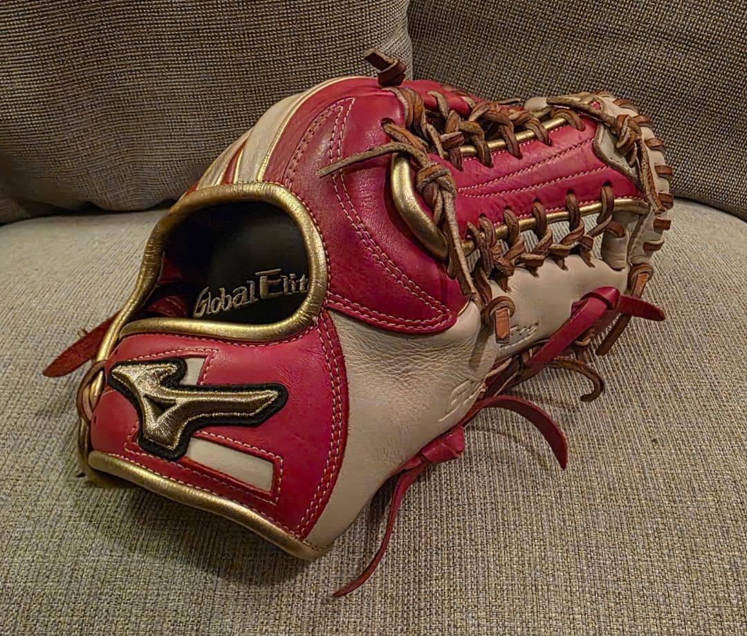 ミズノ 軟式外野手用 グローバルエリート 勝色 Global Elite WBC