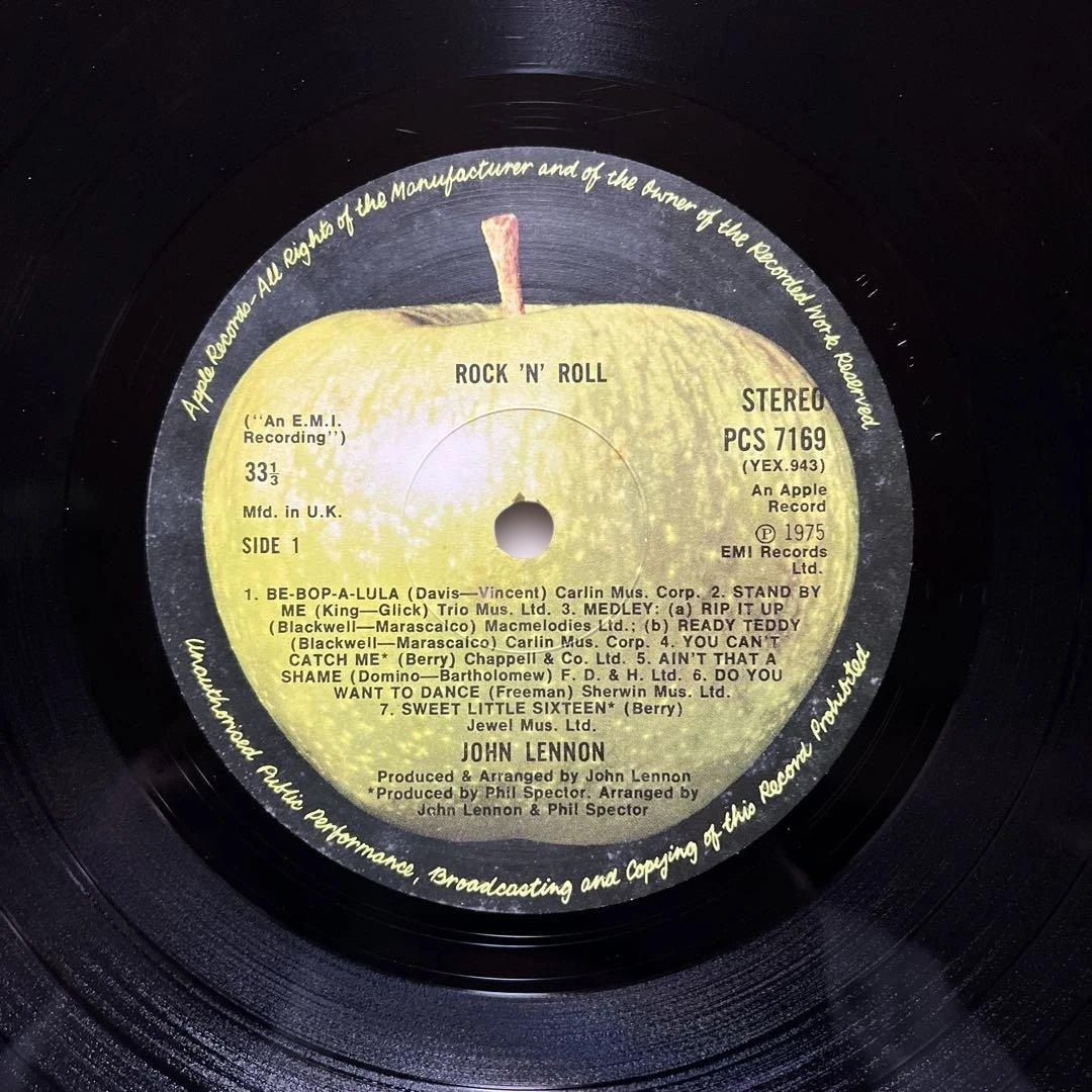 JOHN LENNON『ROCK 'N' ROLL』UK ORIGINAL LP