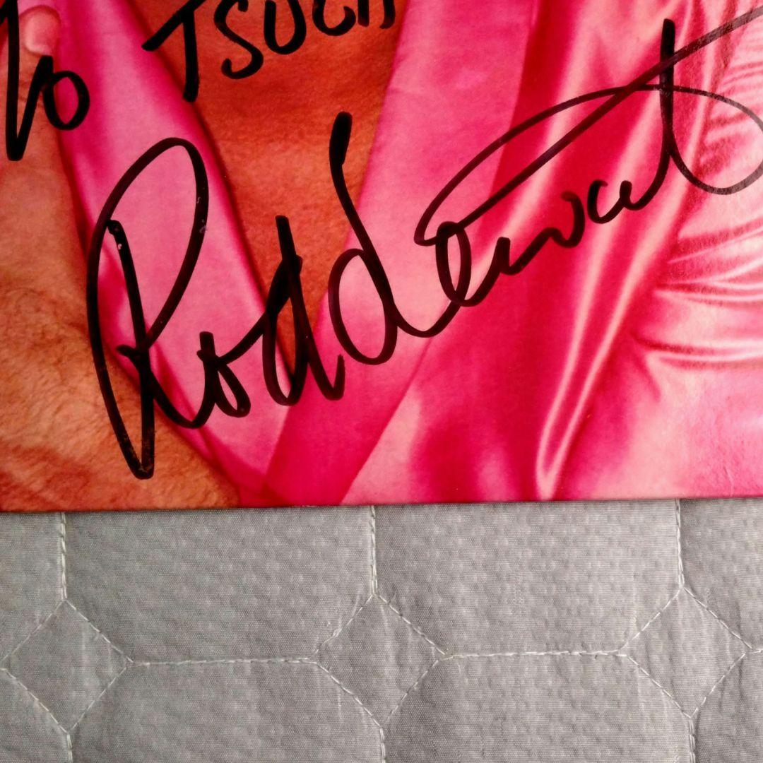ロッド・スチュワート 直筆サイン入り レコード Rod Stewart