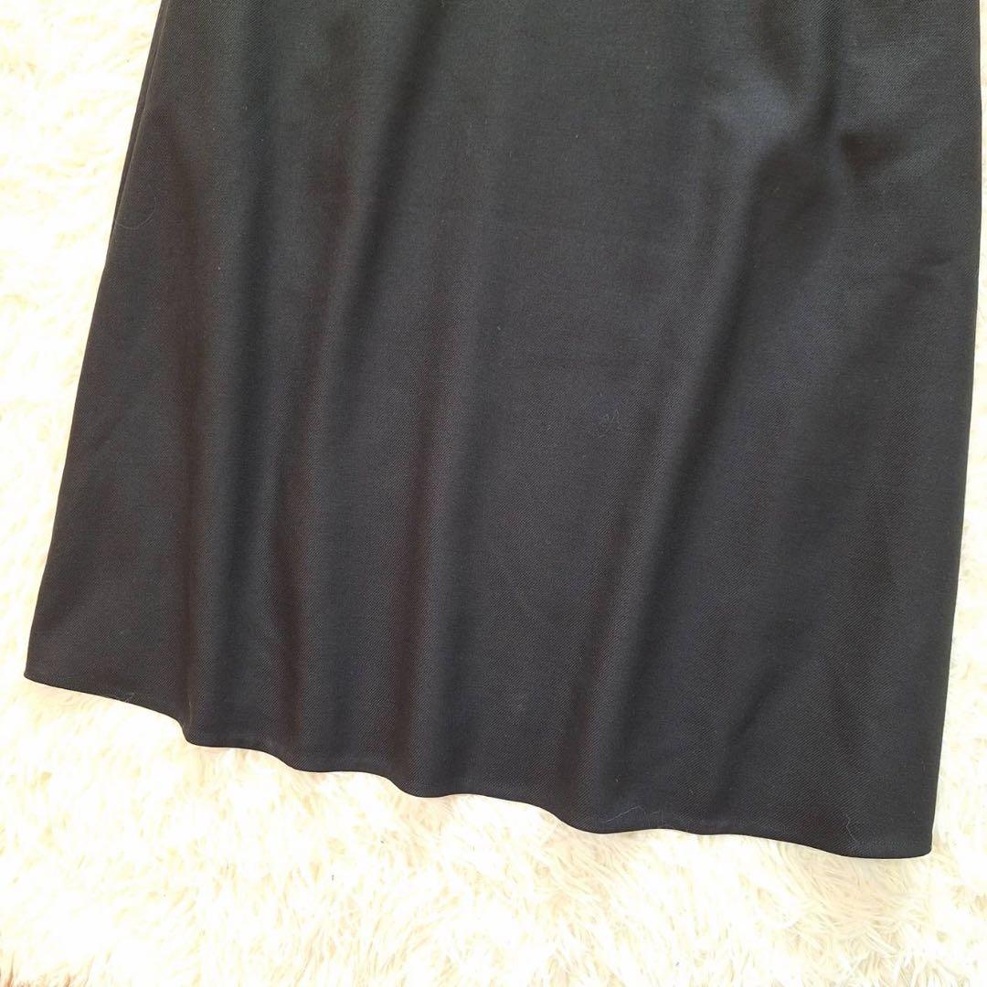 美品✨サポートサーフェス ハイネックワンピース ドレス 半袖 ベルト ブラック