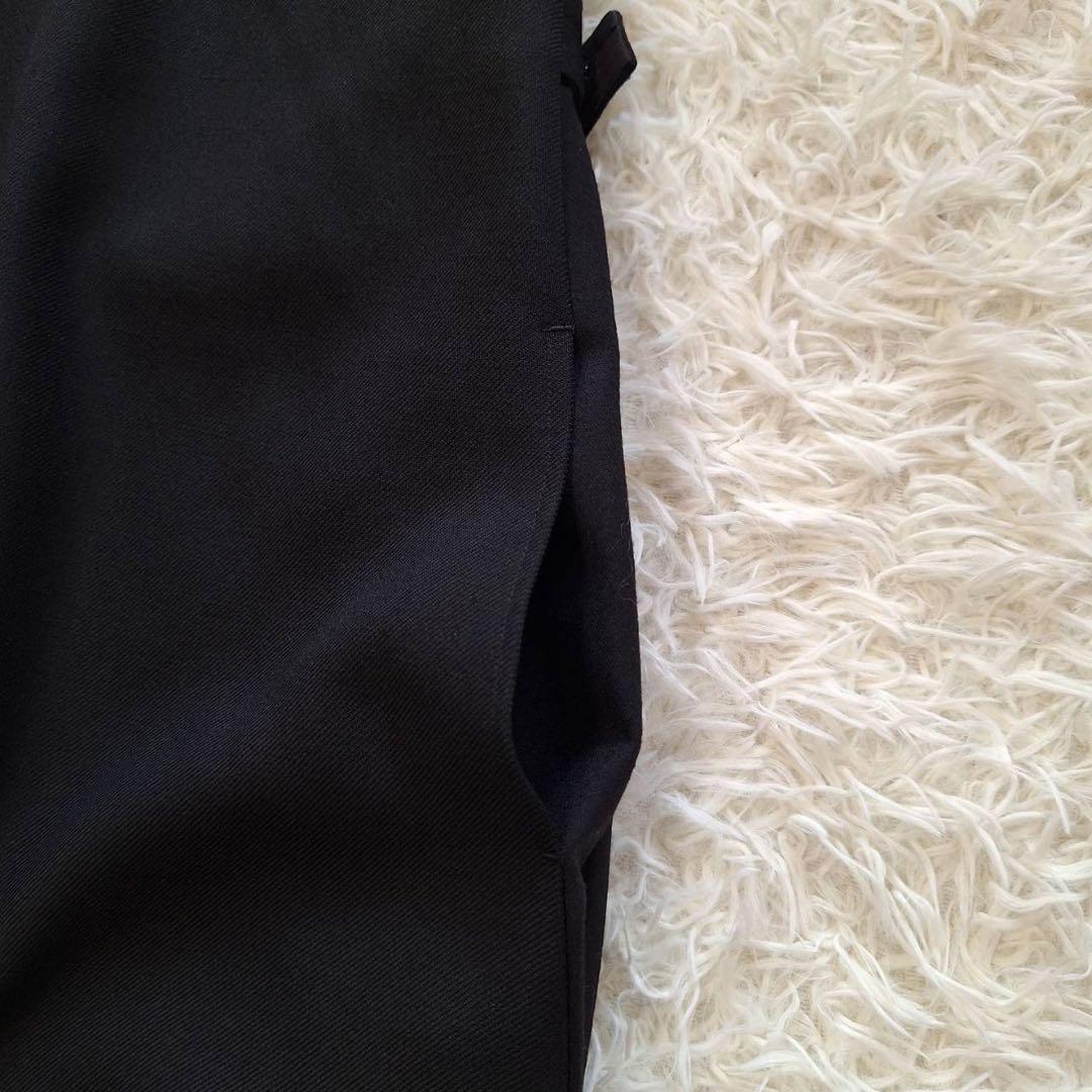 美品✨サポートサーフェス ハイネックワンピース ドレス 半袖 ベルト ブラック