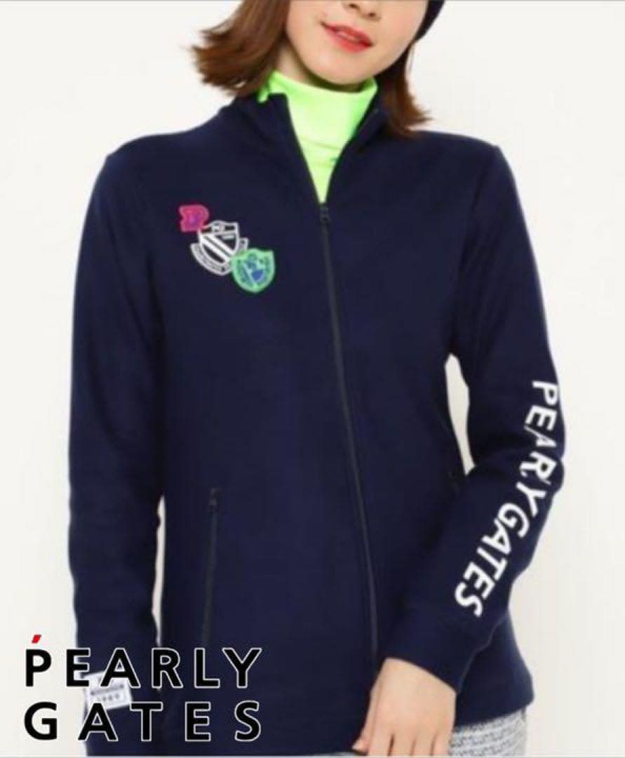 パーリーゲイツ フルジップアップジャケット ストレッチフリース サイズ1