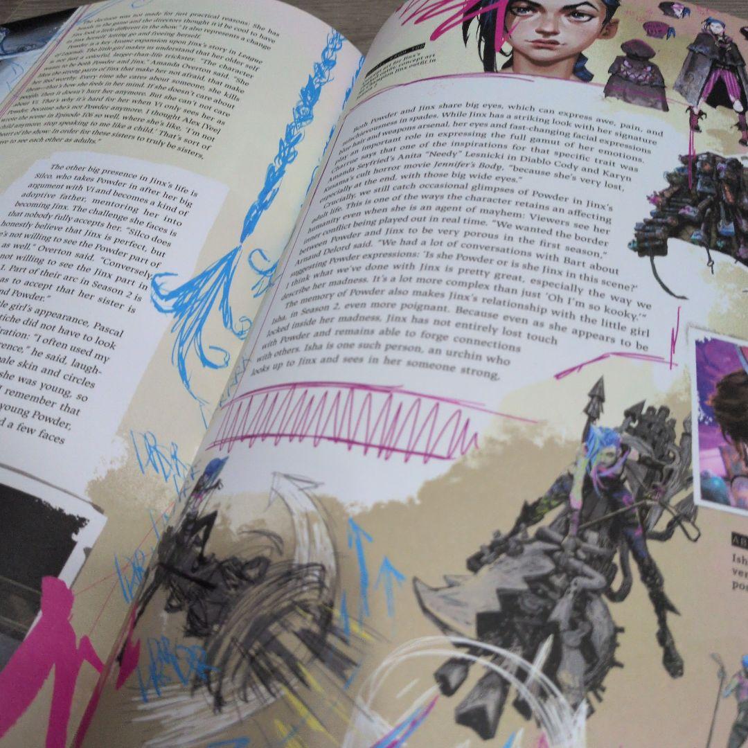 ARCANE　LEAGUE OF LEGENDS アートブック　洋書　アーケイン