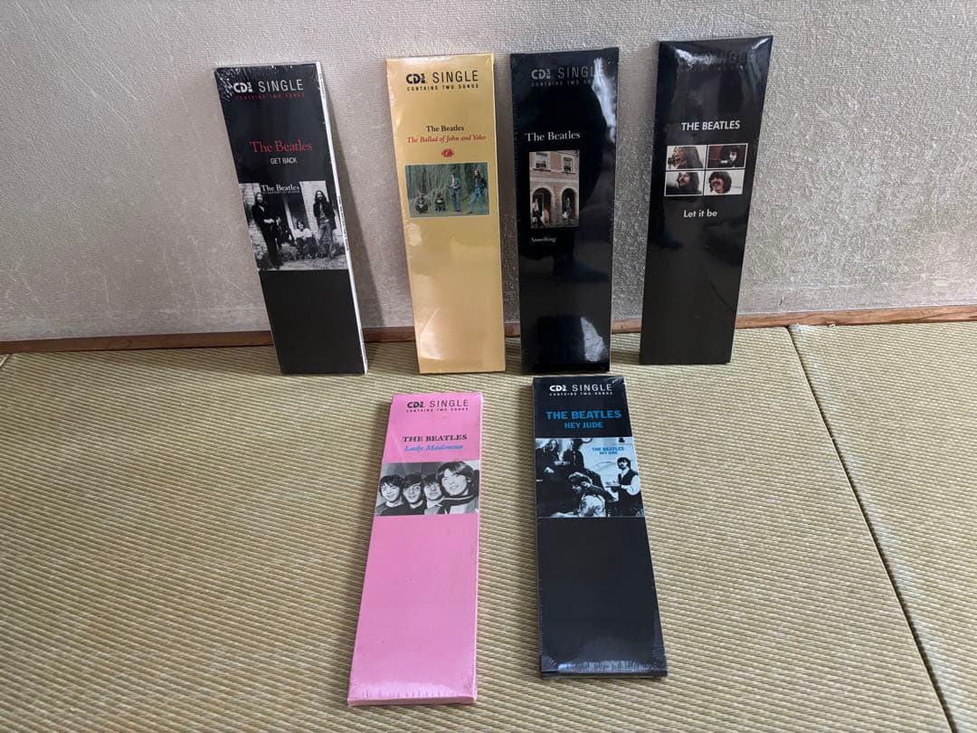 ビートルズ　シングルCD LONG BOX 22セット未開封！