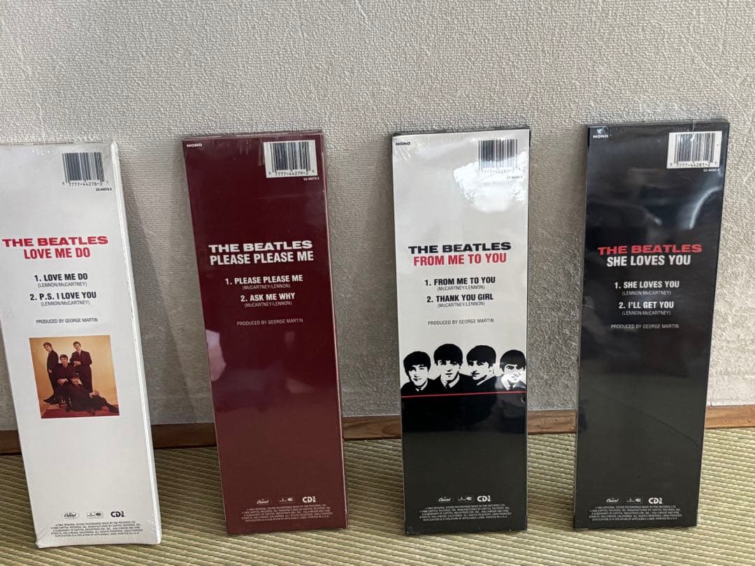 ビートルズ　シングルCD LONG BOX 22セット未開封！