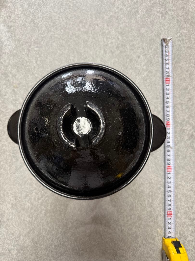 中古　長谷園　土鍋 2合炊き　鍋敷つき