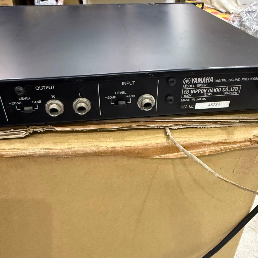 【通電確認済】YAMAHA spx90 デジタルサウンドプロセッサ
