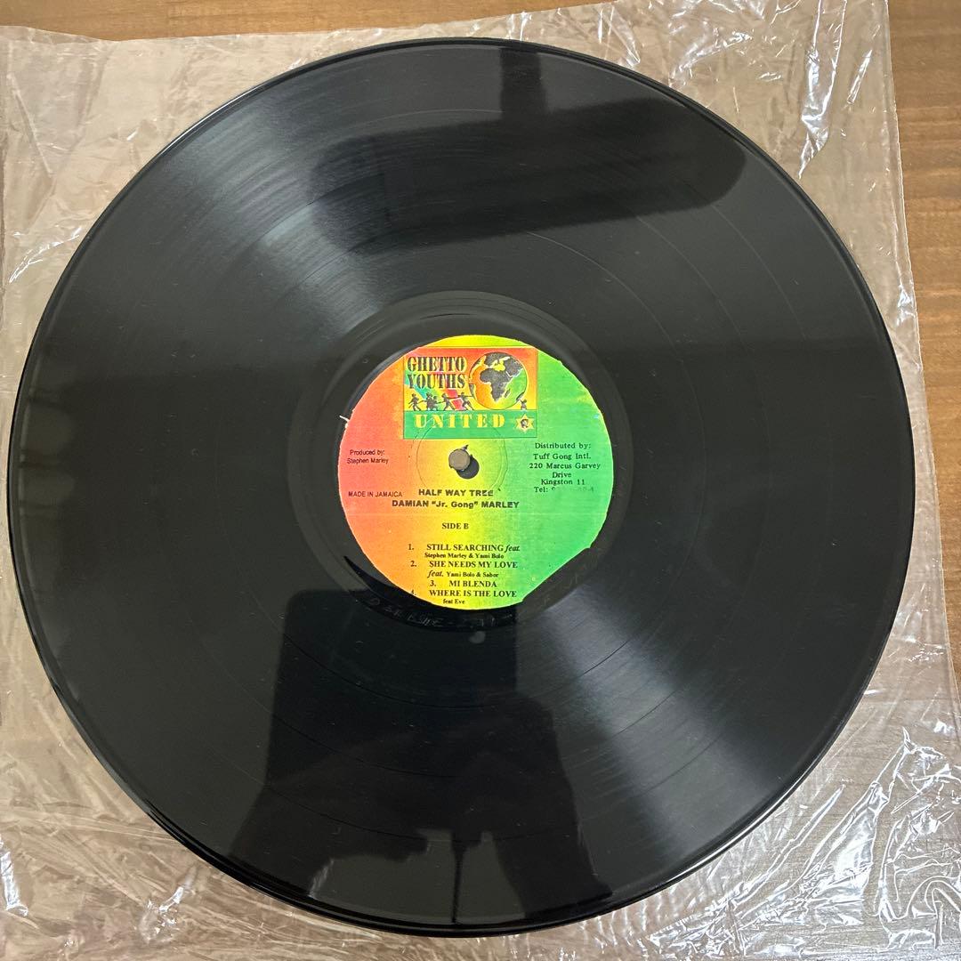 激レア 2LP Damian Marley /Halfway Tree レコード