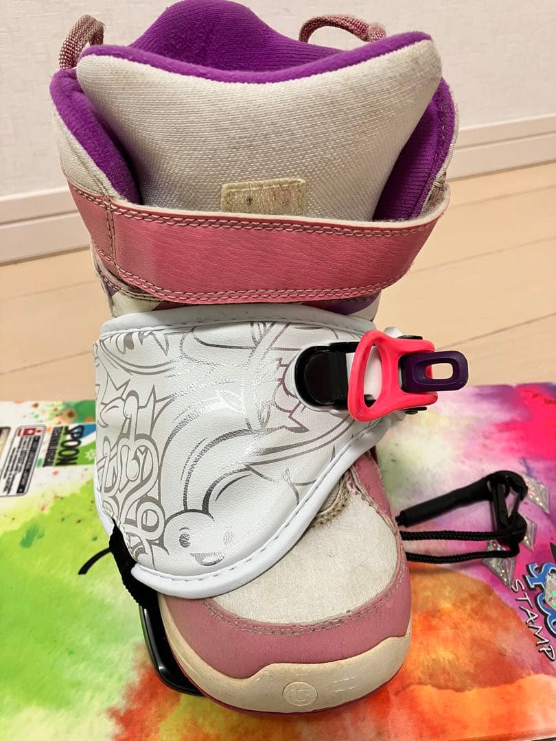 SPOON スノーボード100子供用キッズ バートンブーツ20.0 BURTON