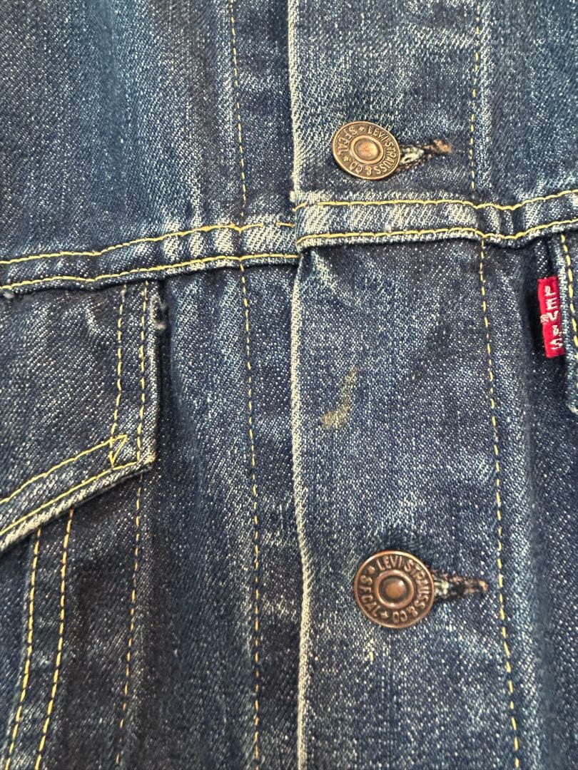 LEVI'S 557xx 3rd BIG-E ボタン裏刻印D 60'S